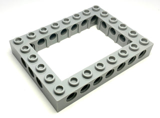 Technic, Brick 6x8 Open Center, Part# 32532 Part LEGO® Light Bluish Gray  