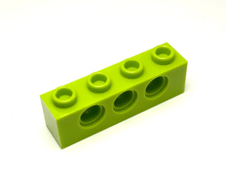 Technic, Brick 1x4 with Holes, Part# 3701 Part LEGO® Lime