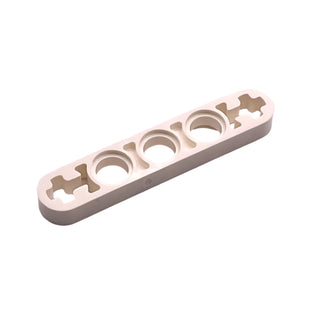 Technic, Liftarm Thin 1x5 - Axle Holes, Part# 11478 Part LEGO® White