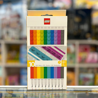 Pen Set, 10 Gel Pens, 53100 Building Kit LEGO®