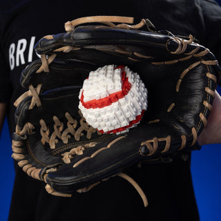 Baseball Life-Sized Replica POS ONLY Building Kit Bricker Builds