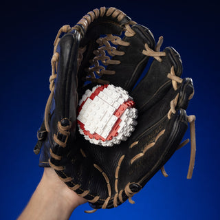 Baseball Life-Sized Replica POS ONLY Building Kit Bricker Builds