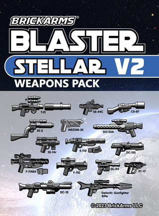 Blaster Pack - Stellar v2 Custom, Accessory Brickarms