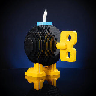 Angry Bomb Life-Sized Replica Building Kit Bricker Builds