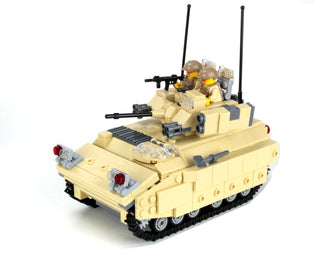 Army M2 Bradley Fighting Tank IFV Building Kit Battle Brick