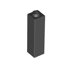 Brick 1x1x3, Part# 14716 Part LEGO® Black