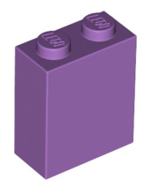 Brick 1x2x2 with Inside Stud Holder, Part# 3245c Part LEGO® Medium Lavender  