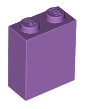 Brick 1x2x2 with Inside Stud Holder, Part# 3245c Part LEGO® Medium Lavender