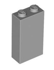 Brick 1x2x3, Part# 22886 Part LEGO® Light Bluish Gray