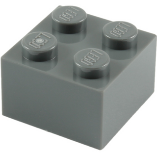 Brick 2x2, Part# 3003 Part LEGO® Dark Bluish Gray 1 Part