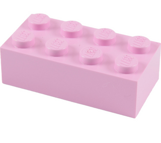Brick 2x4, Part# 3001 Part LEGO® Bright Pink 1 Part