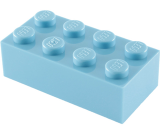 Brick 2x4, Part# 3001 Part LEGO® Medium Blue  
