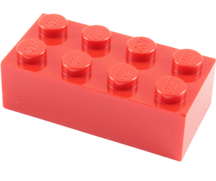 LEGO Green Brick 2 x 4 (3001)