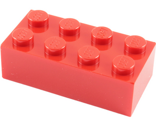 Brick 2x4, Part# 3001 Part LEGO® Red  