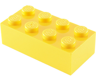 Brick 2x4, Part# 3001 Part LEGO® Yellow  