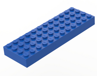 Brick 4x12, Part# 4202 Part LEGO® Blue  