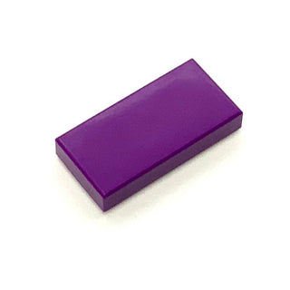 Tile 1x2, Part# 3069 Part LEGO® Purple