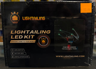 Light Kit For TIE Interceptor, 75382 Light up kit Lightailing