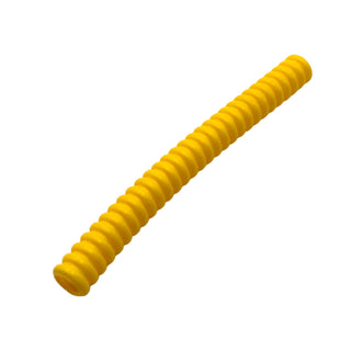 Hose, Ribbed 7mm D. 9L / 7.2 cm, Part# 78c09 Part LEGO® Yellow