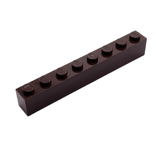 Brick 1x8, Part# 3008 Part LEGO® DECENT - Dark Brown 1 Part