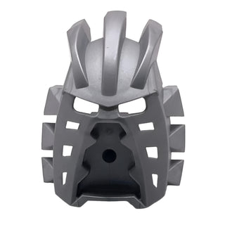 Bionicle Mask Avohkii, Part# 44814 Part LEGO® Flat SIlver Very Good