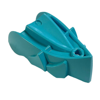 Hero Factory Creature Head, Jaw without Axle Hole, Part# 15357 Part LEGO® Medium Azure