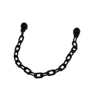 Chain with 21 Links (16-17L), Part# 30104 Part LEGO® Black
