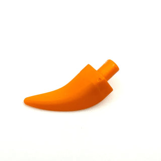 Barb/Claw/Horn/Tooth - Medium, Part# 87747 Part LEGO® Orange  