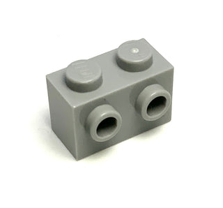 Brick, Modified 1x2 with Studs on 1 Side, Part# 11211 Part LEGO® Light Bluish Gray 1 Part