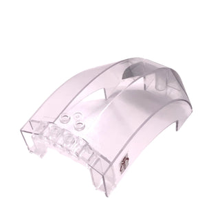 Windscreen 12 x 6 x 6 Curved with Mandalorian Skull and SW Slave 1 Pattern (Stickers), Part# 41881pb002 Part LEGO®