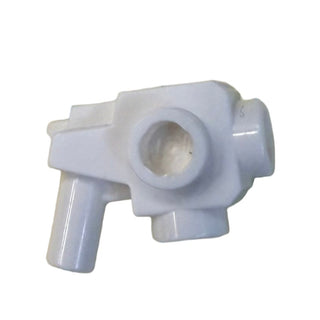 Minifigure Weapon Gun Blaster with Studs on Sides Bottom and Front Part#44709 Part LEGO® White