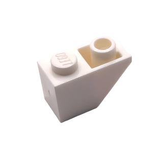 Slope, Inverted 45 2x1, Part# 3665 Part LEGO® White