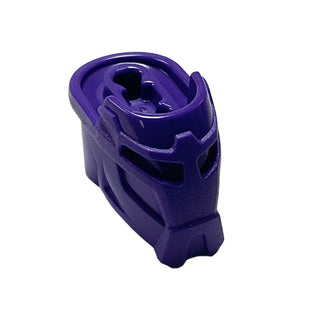 Hero Factory Head, Part# 93277 Part LEGO® Dark Purple