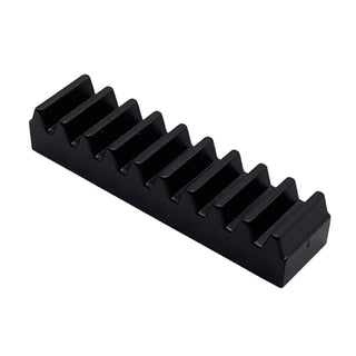 Technic Gear Rack 1x4, Part# 3743 Part LEGO® Black