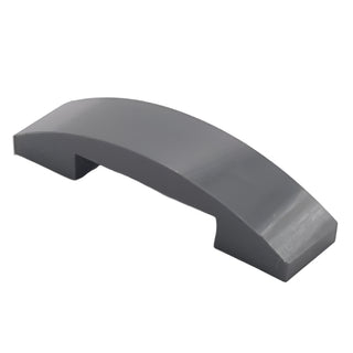 Slope, Curved 4 x 1 x 2/3 Double, Part# 93273 Part LEGO® Dark Bluish Gray 1 Part