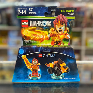 Fun Pack - Legends of Chima (Laval and Mighty Lion Rider), 71222 Building Kit LEGO®
