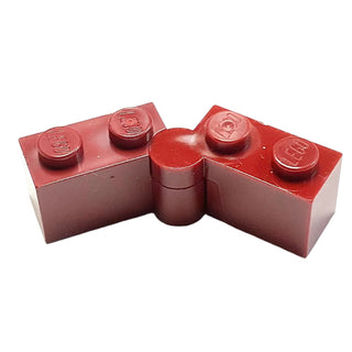 Hinge Brick 1 x 4 Swivel (3830 / 3831), Part# 3830c01 Part LEGO® Dark Red