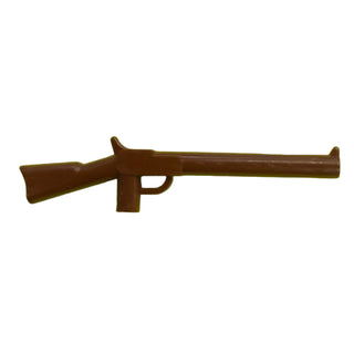 Minifigure, Weapon Gun Rifle, Part#30141 Part LEGO® Reddish Brown