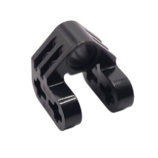 Technic, Axle and Pin Connector Perpendicular Split, Part# 92907 Part LEGO® Black