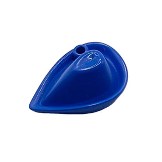 Minifigure, Headgear Hat, Forestmen's (Reissue with Hole for Feather), Part# 88489 Part LEGO® Blue