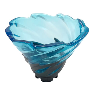 Tornado of Spinjitzu Narrow with Molded Trans-Light Blue Top Pattern, Part# 50663pb02 Part LEGO® Flat Silver