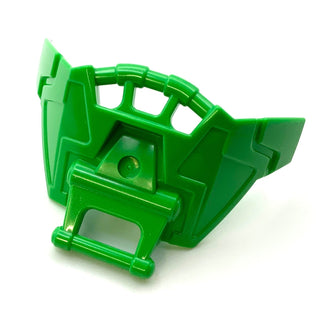 Hero Factory Armor with Angled Bar on Top and Straight Bar on Bottom, Part# 92223 Part LEGO® Bright Green