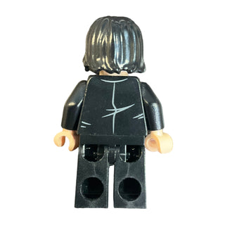 Professor Severus Snape - Dark Purple Shirt, Black Robes, Printed Legs, Shirt Tail, hp134a Minifigure LEGO®