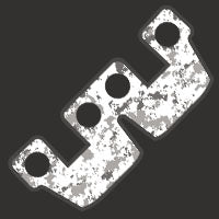 R-Heavy Camo White Trooper- CAC Custom minifigure Clone Army Customs