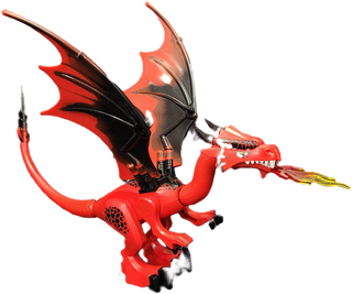 Dragon, Castle, Red Head, Dragon04 LEGO® Animals LEGO®
