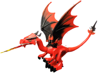 Dragon, Castle, Red Head, Dragon04 LEGO® Animals LEGO®