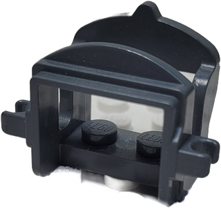 LEGO® Horse Saddle with Two Clips, 4491b Part LEGO® Dark Bluish Gray