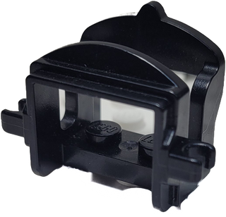 LEGO® Horse Saddle with Two Clips, 4491b Part LEGO® Black