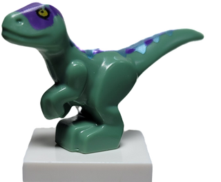 LEGO® Baby Dinosaur, Sand Green, Dk Purple Back LEGO® Animals LEGO®   