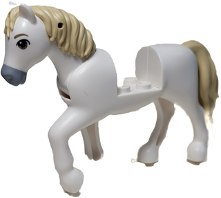 Horse, Dk Bluish Gray Nose, bb1279c01pb07 LEGO® Animals LEGO®
